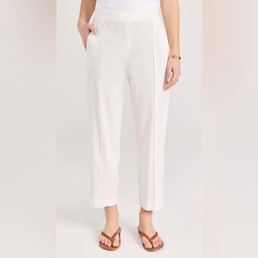 Vince ivory Tapered Pull On Pant